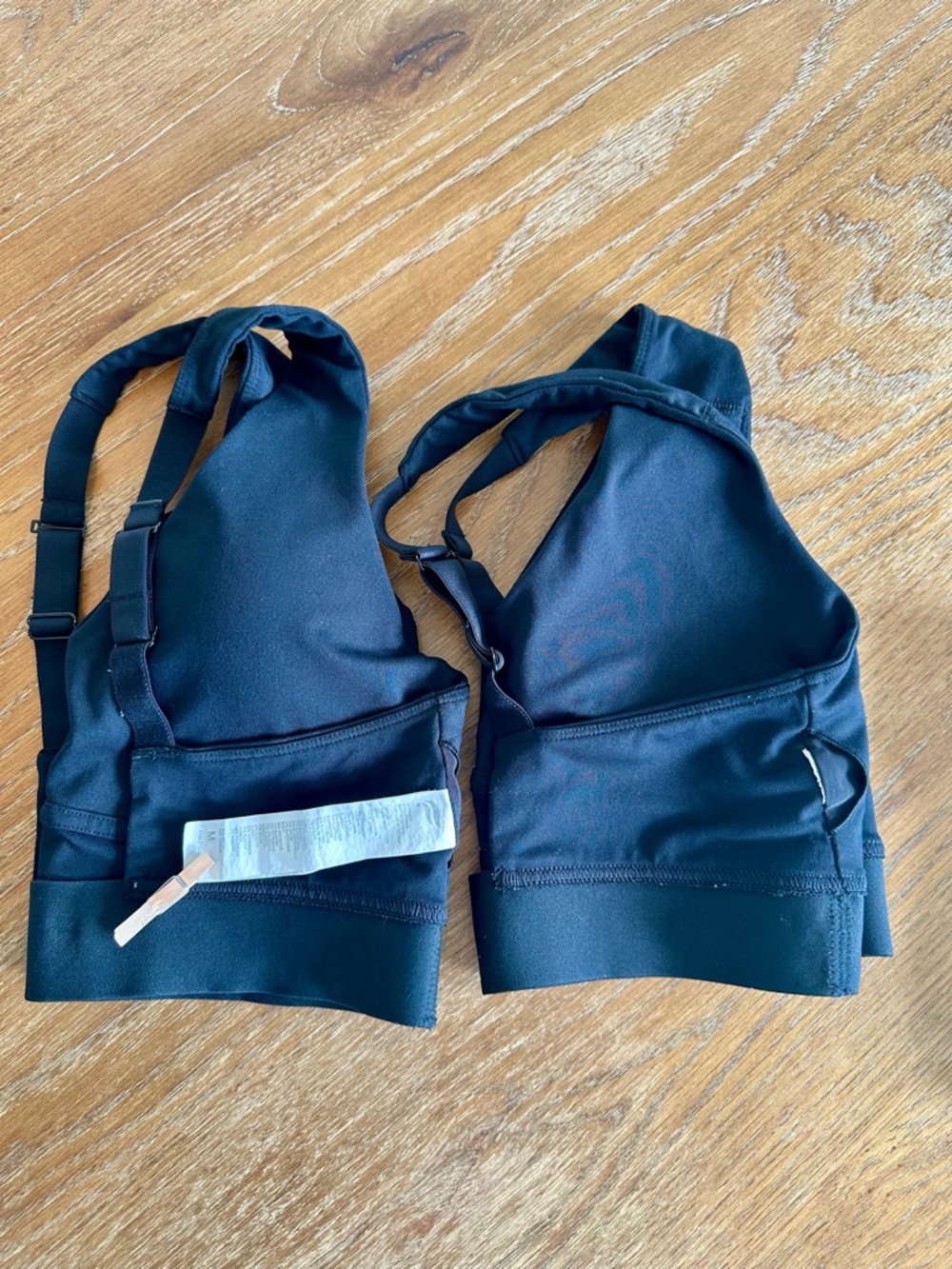 Fabletics Black V-Neck Low Impact Sports Bra - Picture 6 of 8